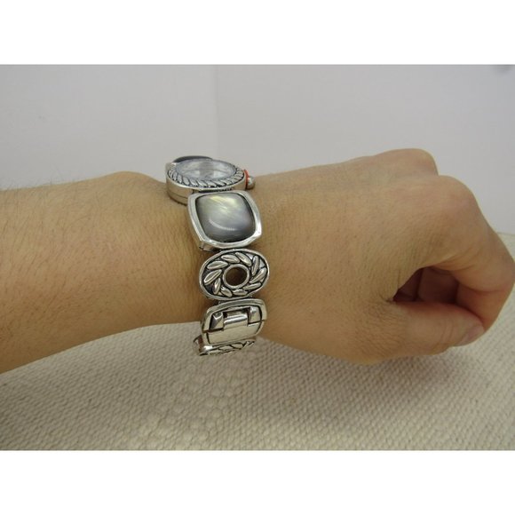 NWOT SILVERTONE CUFF WATCH - Picture 8 of 11